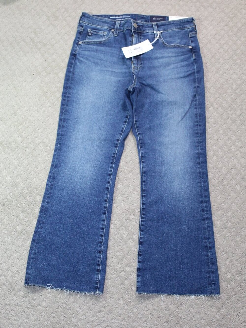 NWT AG Farrah Boot Cut Blue Jeans Size 32